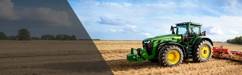 Agricultural harvesting belt field deployment